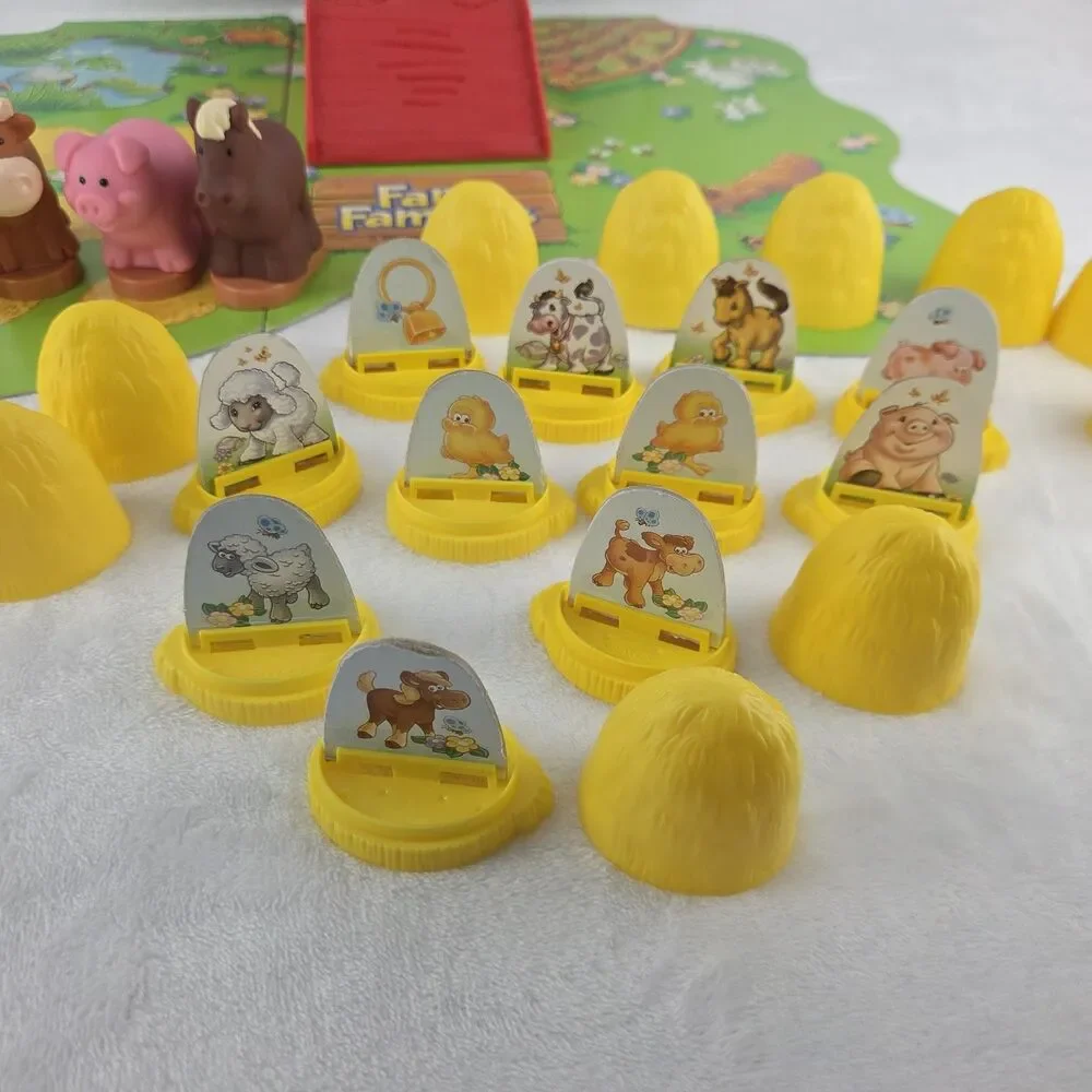 Vintage 1996 Milton Bradley Farm Families Electronic Match A Sound Game Complete